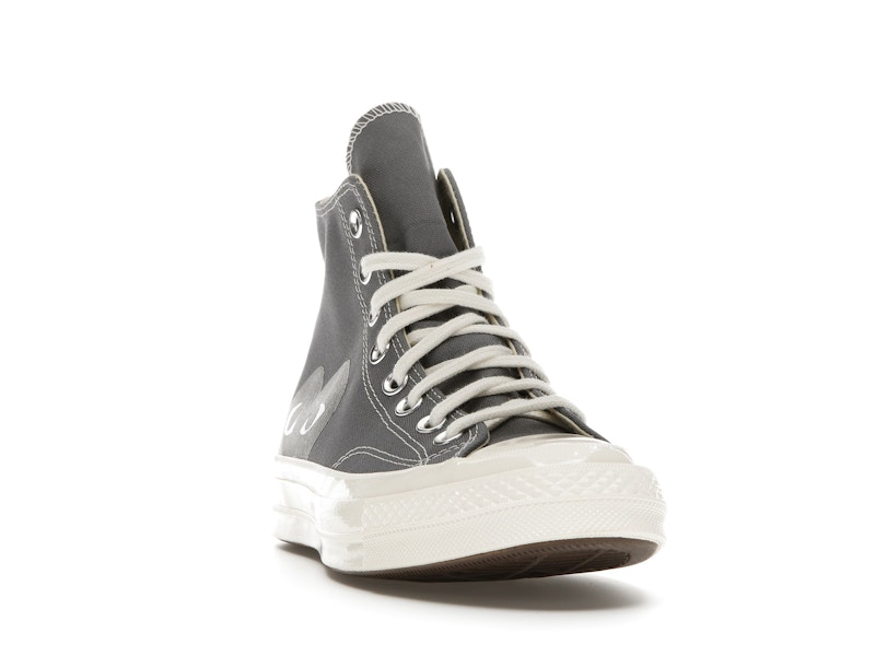 Converse Chuck Taylor All Star 70 Hi Comme des Garcons PLAY Grey - image 8