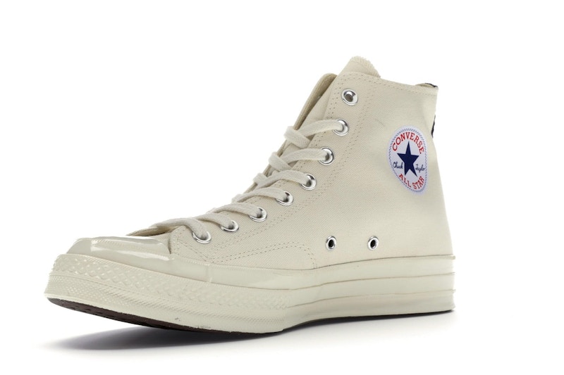 Converse Chuck Taylor All Star 70 Hi Comme des Garcons PLAY White - image 15