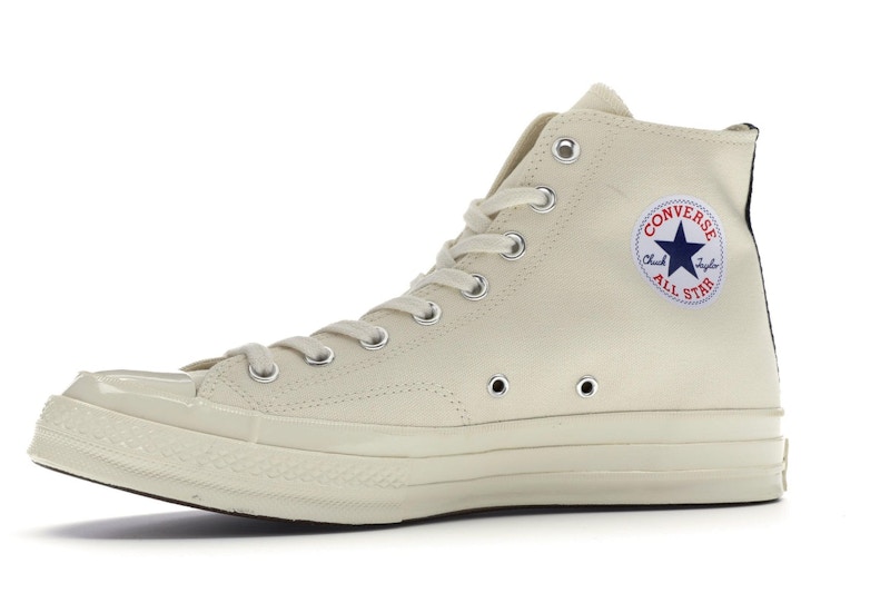 Converse Chuck Taylor All Star 70 Hi Comme des Garcons PLAY White - image 17