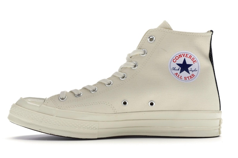 Converse Chuck Taylor All Star 70 Hi Comme des Garcons PLAY White - image 19
