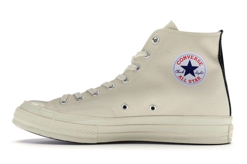 Converse Chuck Taylor All Star 70 Hi Comme des Garcons PLAY White - image 20
