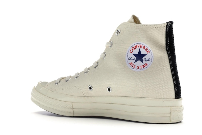 Converse Chuck Taylor All Star 70 Hi Comme des Garcons PLAY White - image 23