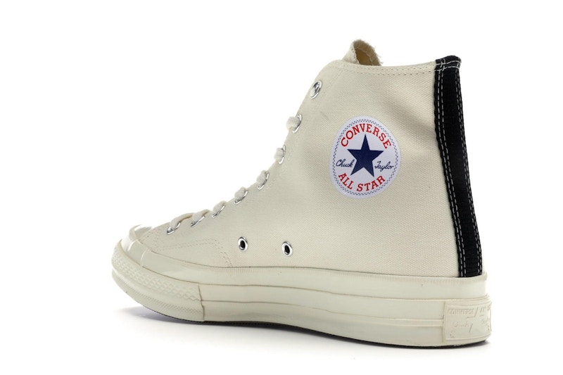 Converse Chuck Taylor All Star 70 Hi Comme des Garcons PLAY White - image 24