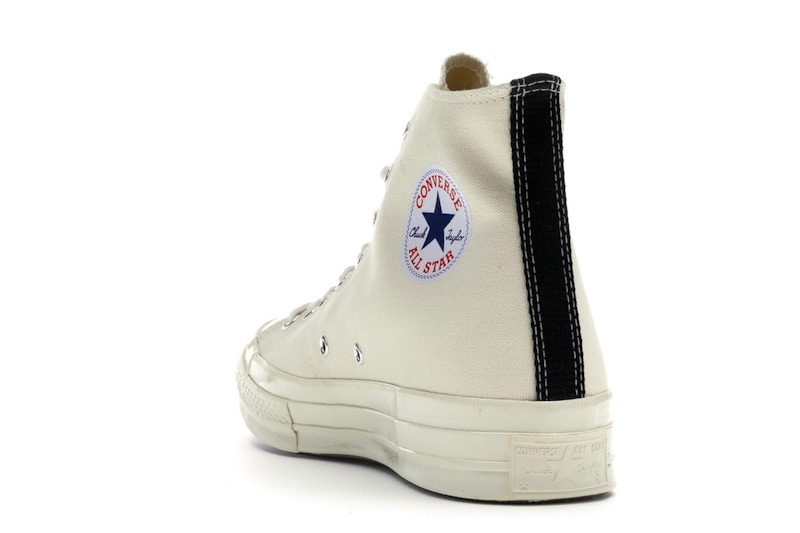 Converse Chuck Taylor All Star 70 Hi Comme des Garcons PLAY White - image 26