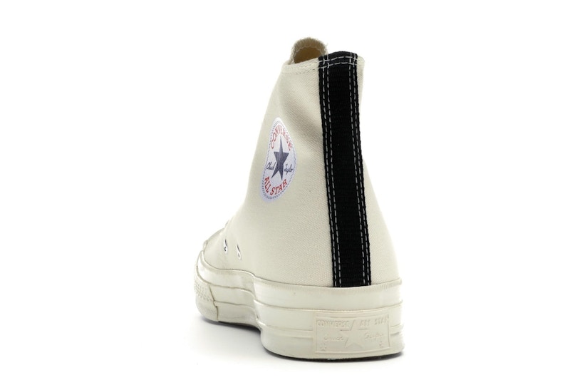 Converse Chuck Taylor All Star 70 Hi Comme des Garcons PLAY White - image 27