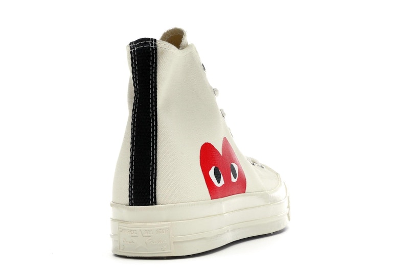 Converse Chuck Taylor All Star 70 Hi Comme des Garcons PLAY White - image 30
