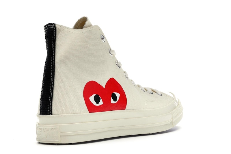 Converse Chuck Taylor All Star 70 Hi Comme des Garcons PLAY White - image 32