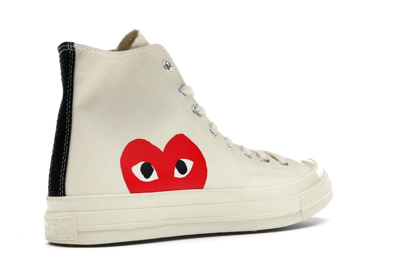 Converse Chuck Taylor All Star 70 Hi Comme des Garcons PLAY White - image 33