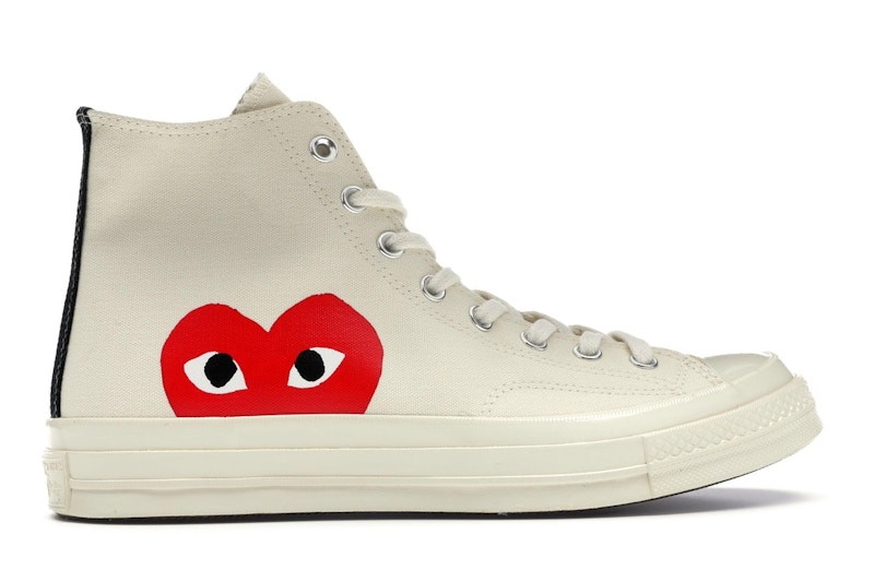 Converse Chuck Taylor All Star 70 Hi Comme des Garcons PLAY White - image 36