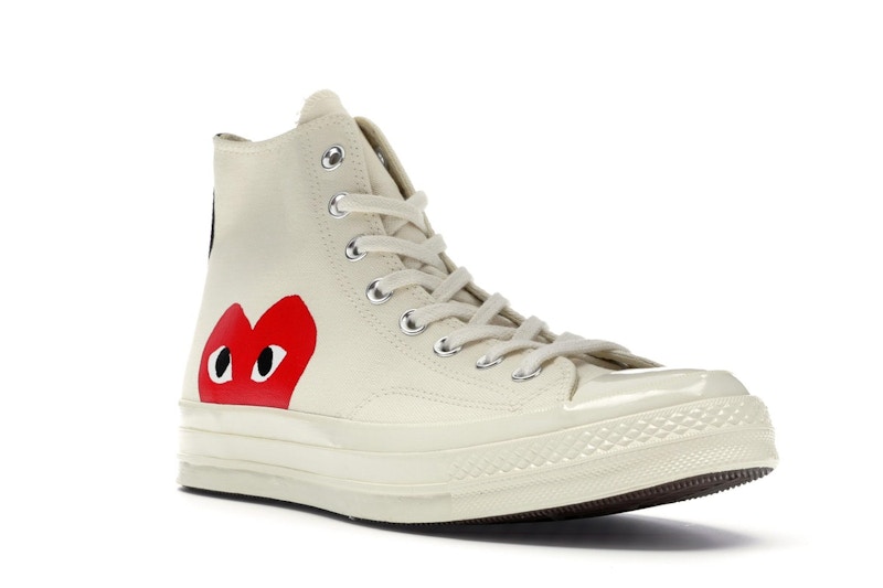 Converse Chuck Taylor All Star 70 Hi Comme des Garcons PLAY White - image 6