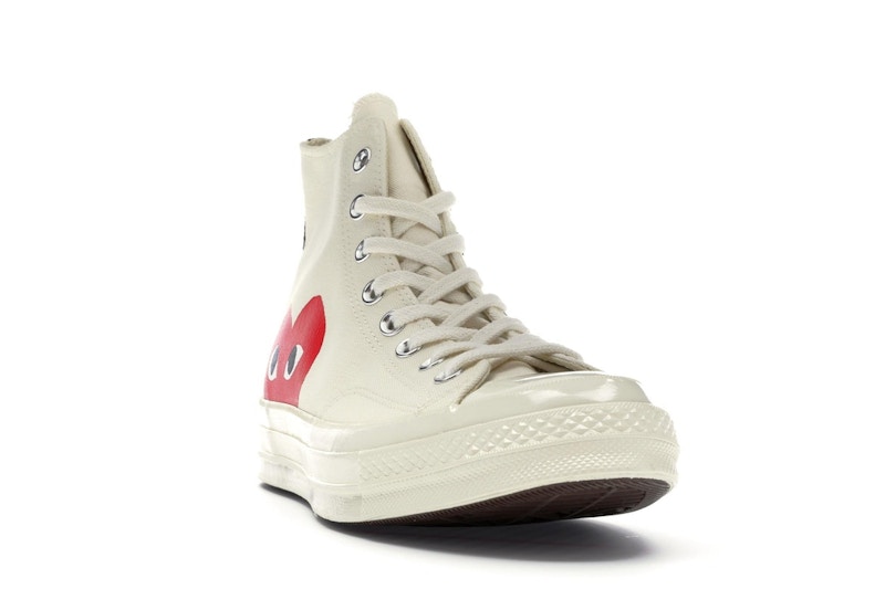 Converse Chuck Taylor All Star 70 Hi Comme des Garcons PLAY White - image 8