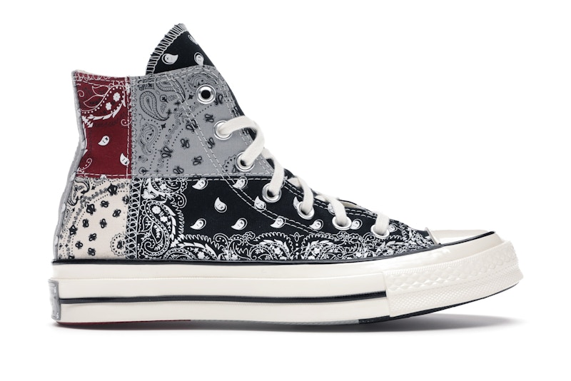 Converse Chuck Taylor All Star 70 Hi Offspring Paisley Black