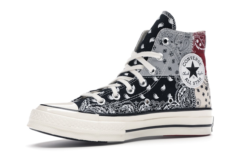 Converse Chuck Taylor All Star 70 Hi Offspring Paisley Black - image 16
