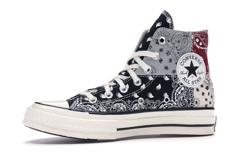 Converse Chuck Taylor All Star 70 Hi Offspring Paisley Black - image 17