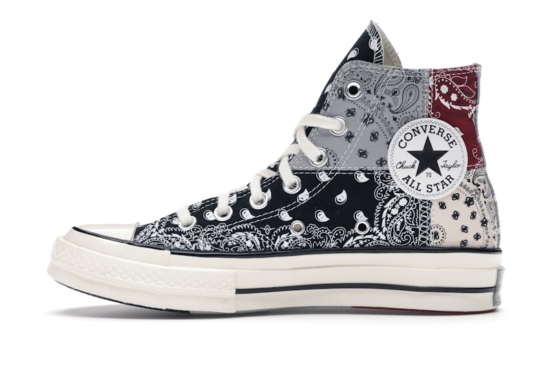 Converse Chuck Taylor All Star 70 Hi Offspring Paisley Black - image 19