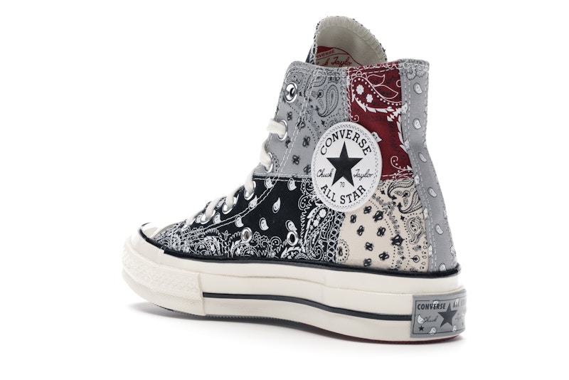 Converse Chuck Taylor All Star 70 Hi Offspring Paisley Black - image 24