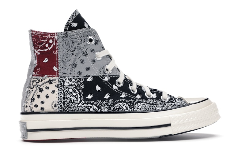 Converse Chuck Taylor All Star 70 Hi Offspring Paisley Black - image 36