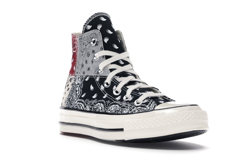 Converse Chuck Taylor All Star 70 Hi Offspring Paisley Black - image 6