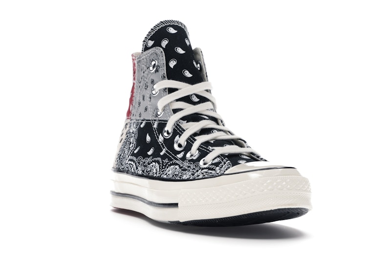 Converse Chuck Taylor All Star 70 Hi Offspring Paisley Black - image 7