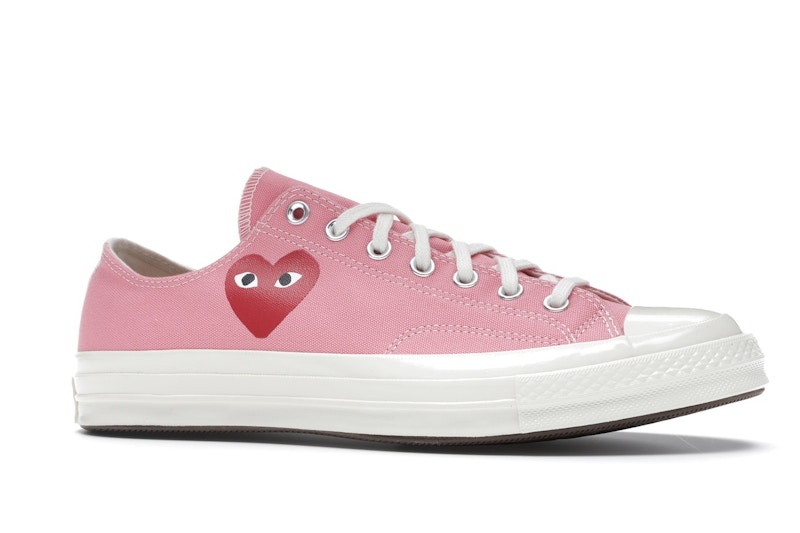 Converse Chuck Taylor All Star 70 Ox Comme des Garcons PLAY Bright Pink - image 3