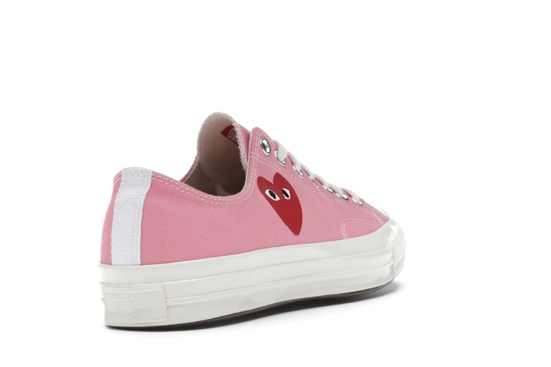 Converse Chuck Taylor All Star 70 Ox Comme des Garcons PLAY Bright Pink - image 31