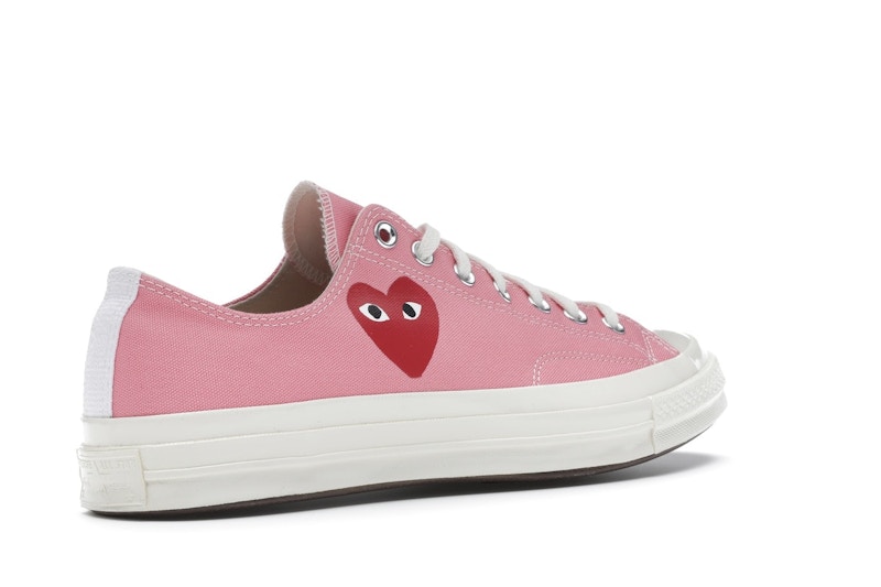 Converse Chuck Taylor All Star 70 Ox Comme des Garcons PLAY Bright Pink - image 33