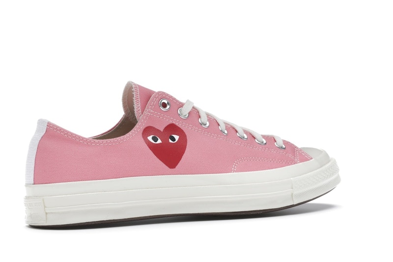 Converse Chuck Taylor All Star 70 Ox Comme des Garcons PLAY Bright Pink - image 34