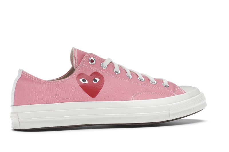Converse Chuck Taylor All Star 70 Ox Comme des Garcons PLAY Bright Pink - image 35