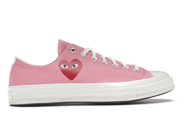 Converse Chuck Taylor All Star 70 Ox Comme des Garcons PLAY Bright Pink - image 36