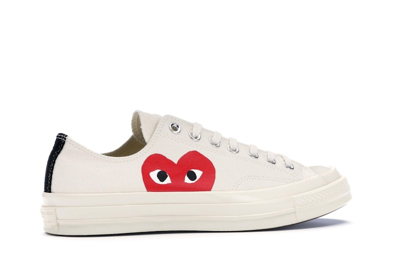 Converse Chuck Taylor All Star 70 Ox Comme des Garcons PLAY White - image 35