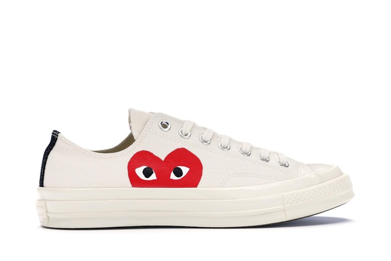 Converse Chuck Taylor All Star 70 Ox Comme des Garcons PLAY White - image 36