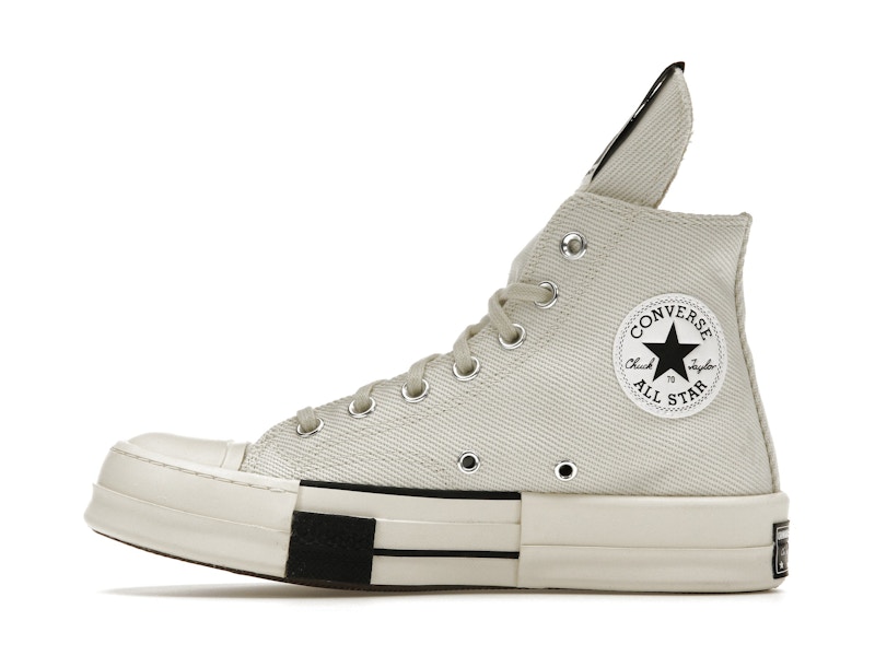 Converse DRKSTAR Chuck Taylor All Star 70 Hi Rick Owens DRKSHDW White - image 19