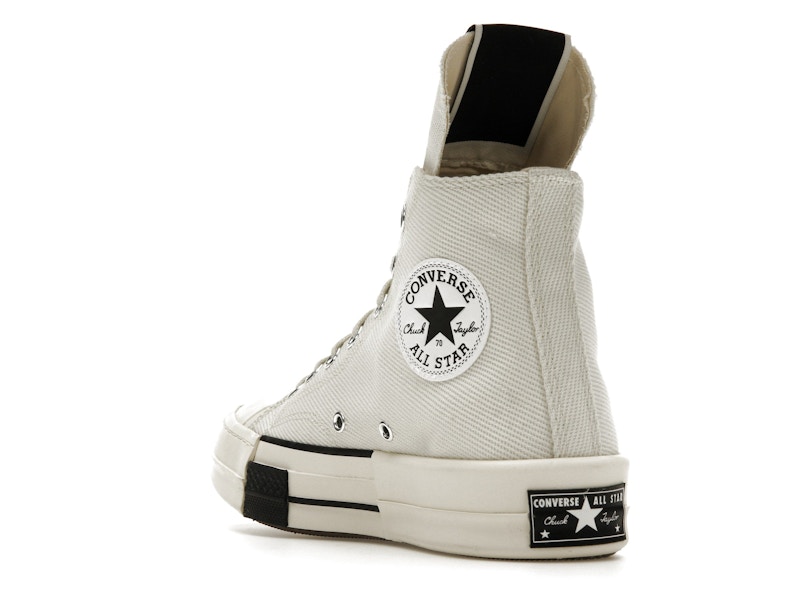 Converse DRKSTAR Chuck Taylor All Star 70 Hi Rick Owens DRKSHDW White - image 25