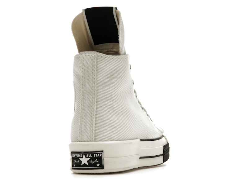Converse DRKSTAR Chuck Taylor All Star 70 Hi Rick Owens DRKSHDW White - image 30