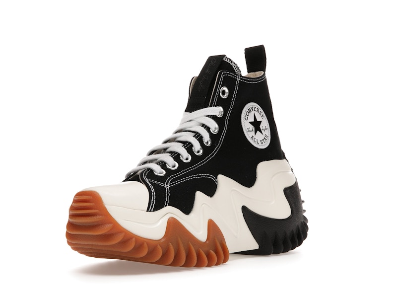 Converse Run Star Motion Black White Gum - image 14