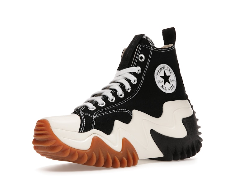 Converse Run Star Motion Black White Gum - image 15