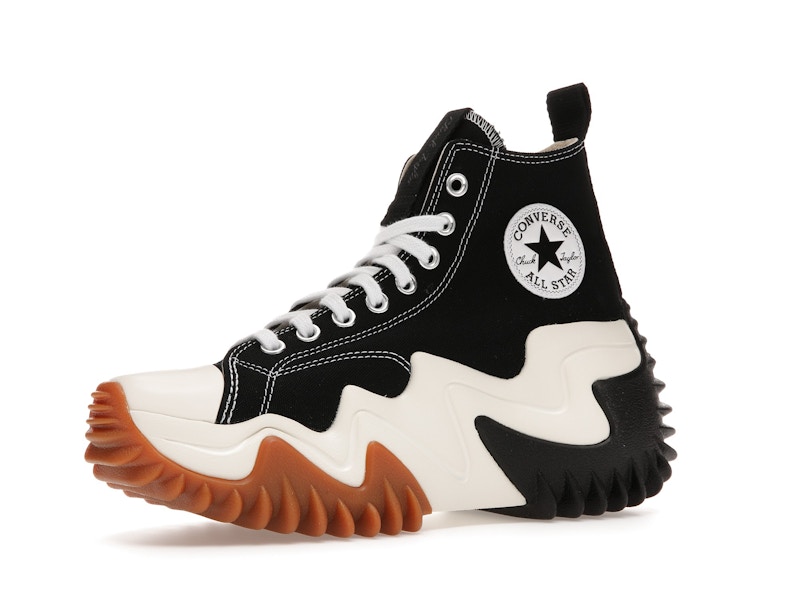 Converse Run Star Motion Black White Gum - image 16