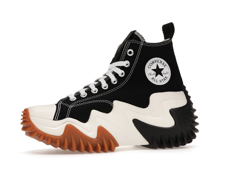 Converse Run Star Motion Black White Gum - image 17