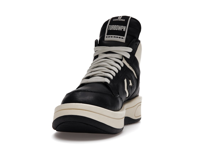 Converse TURBOWPN Mid Rick Owens DRKSHDW Black Cloud Cream - image 12