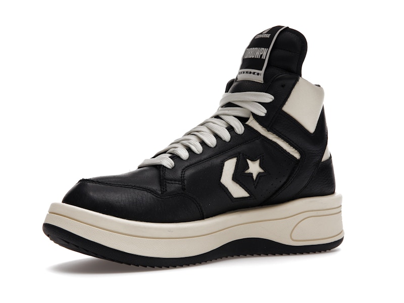 Converse TURBOWPN Mid Rick Owens DRKSHDW Black Cloud Cream - image 16