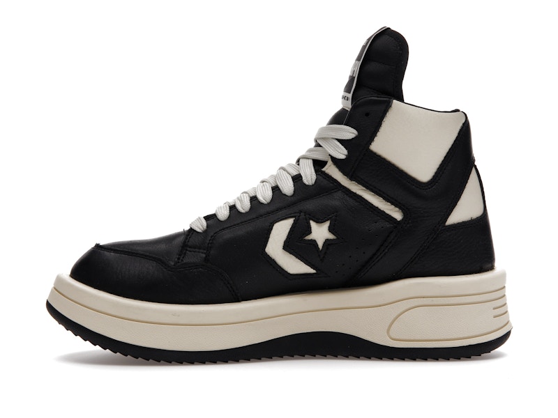 Converse TURBOWPN Mid Rick Owens DRKSHDW Black Cloud Cream - image 19