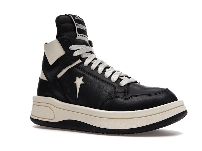 Converse TURBOWPN Mid Rick Owens DRKSHDW Black Cloud Cream - image 4