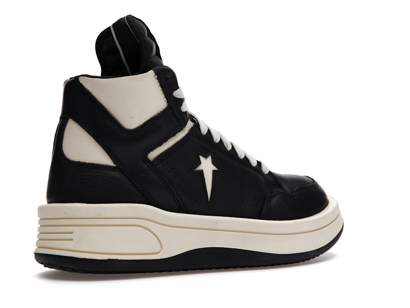 Converse TURBOWPN Mid Rick Owens DRKSHDW Black Cloud Cream - image 34