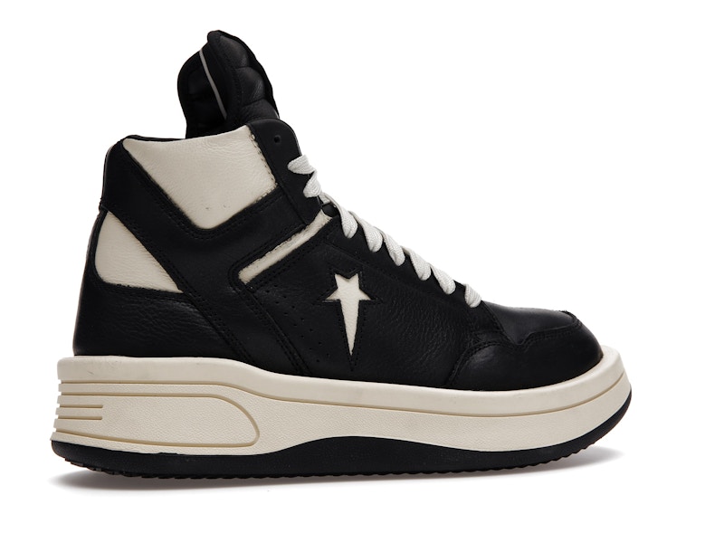 Converse TURBOWPN Mid Rick Owens DRKSHDW Black Cloud Cream - image 35