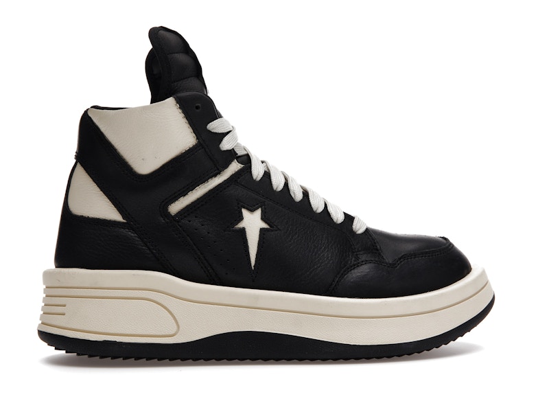 Converse TURBOWPN Mid Rick Owens DRKSHDW Black Cloud Cream - image 36
