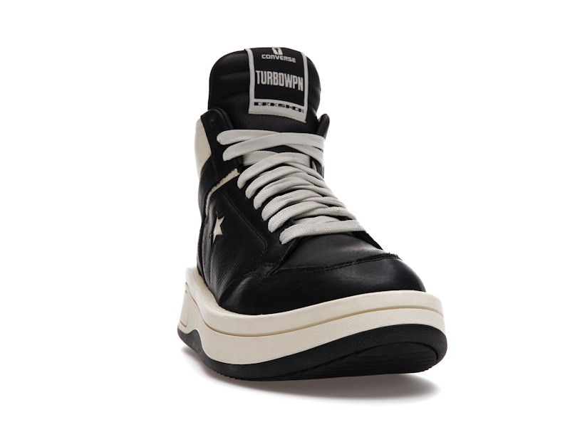Converse TURBOWPN Mid Rick Owens DRKSHDW Black Cloud Cream - image 8