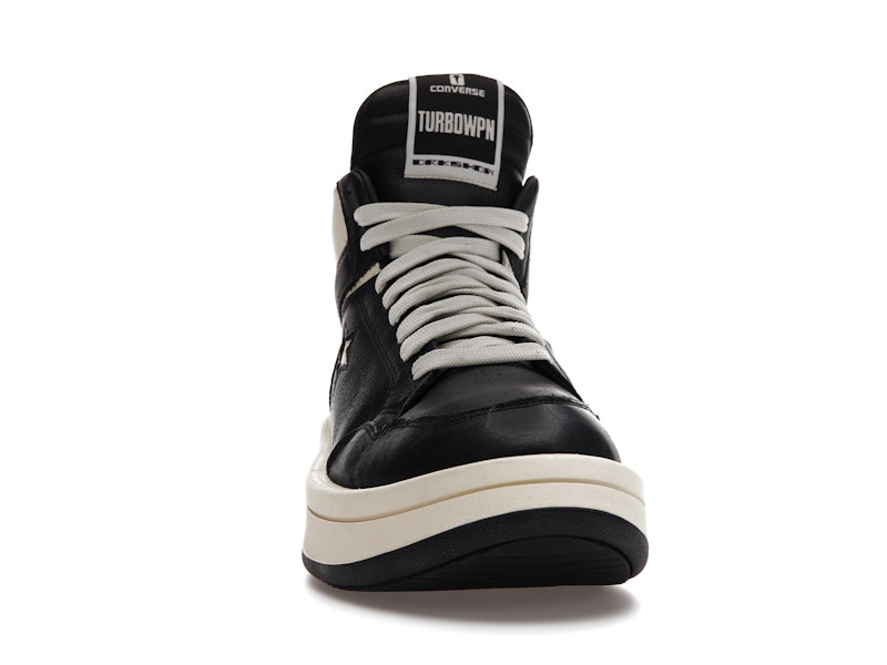 Converse TURBOWPN Mid Rick Owens DRKSHDW Black Cloud Cream - image 9
