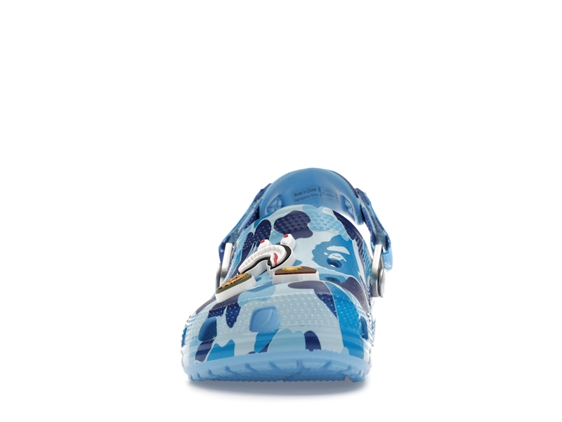 Crocs Classic Clog A Bathing Ape ABC Camo Blue (Kids) - image 11