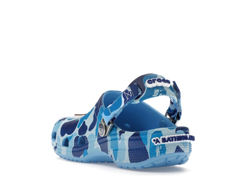 Crocs Classic Clog A Bathing Ape ABC Camo Blue (Kids) - image 25
