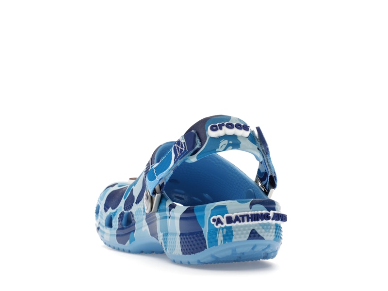 Crocs Classic Clog A Bathing Ape ABC Camo Blue (Kids) - image 26
